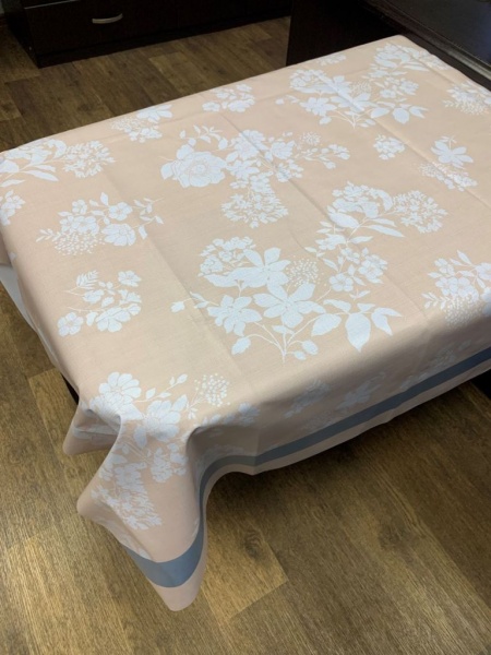 Скатерть Букет 2-шаровая (ПВХ) 137x100 см мульти Даріана 