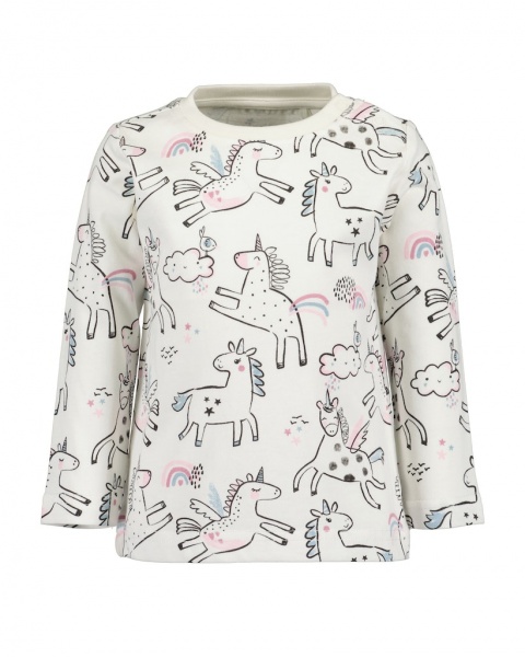 Реглан для дівчинки Blue Seven р.80 білий 950606 X* 