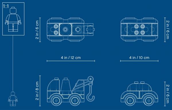 Конструктор LEGO Duplo Мой первый тягач 10883