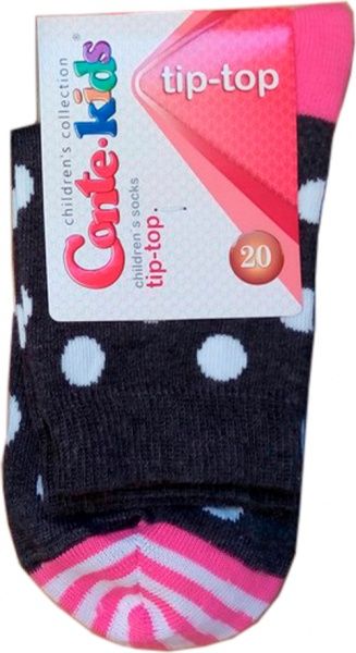 Носки детские Conte-Kids Tip-Top 274 5С-11СП р.20 темно-серый 