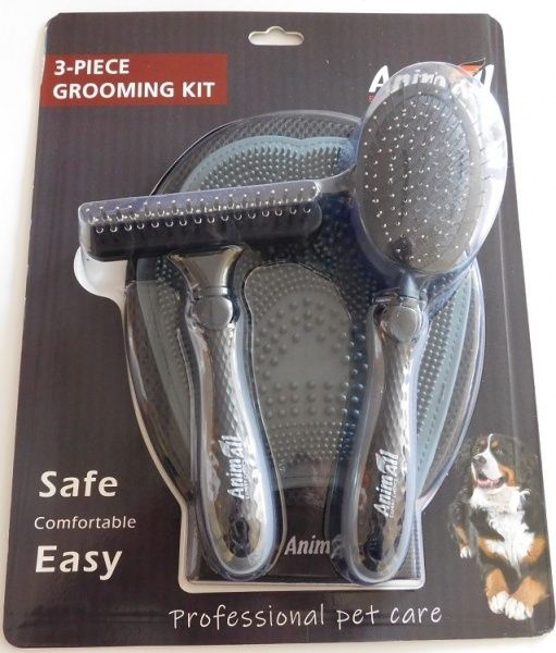 Набор для груминга AnimAll 3 в 1 серый MG8603-Grey (2000981170226)