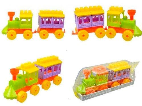 Конструктор Maximus Паровозик Малыш 1