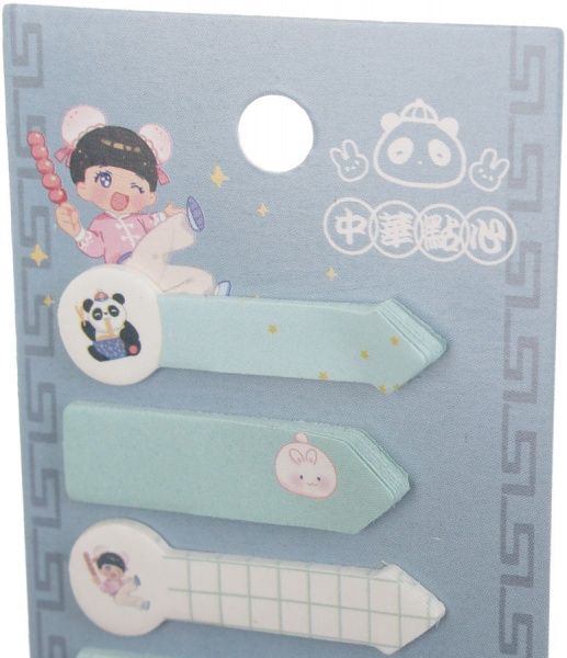 Блок бумаги Девочка голубой