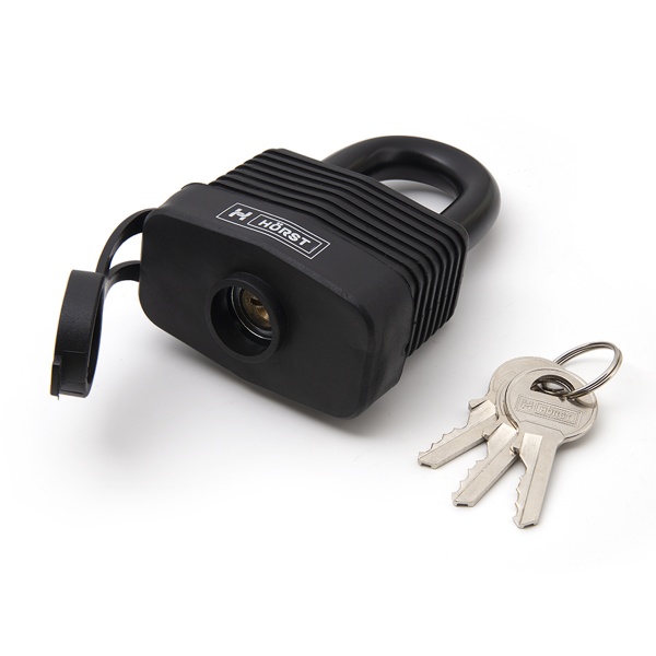 Замок навісний Horst HR-WLS-50E відкритий (амбарний) 