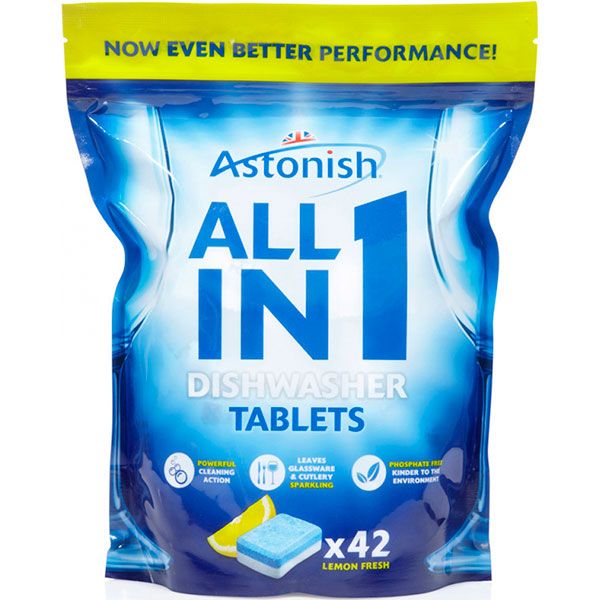 Таблетки для ПММ Astonish All in 1 42 шт.
