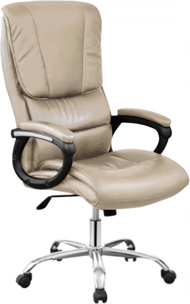 Кресло GT Racer B-1390 кремовый 