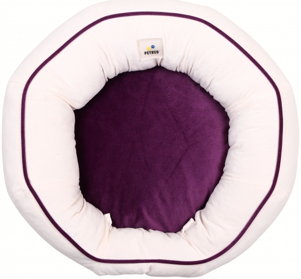 Лежак PETBED РВ578 Mix бублик D50 Н17