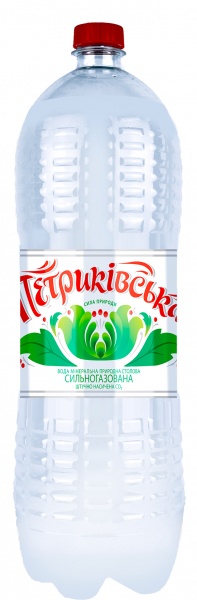 Вода Петриківська сильногазированная 2 л 