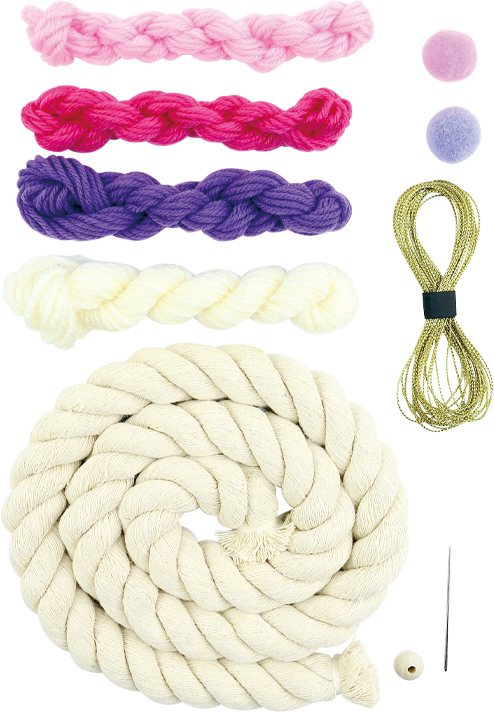 Набор для творчества Mebo Мотанка из пряжи Радуга 1021-02