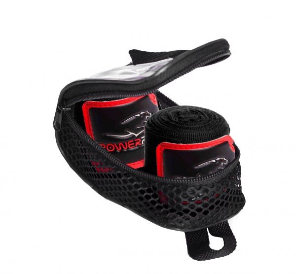 Боксерские бинты PowerPlay уни. 4 м черные PP_3046 