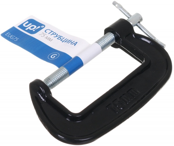 Струбцина UP! (Underprice) 75 мм G-подібна EUG75