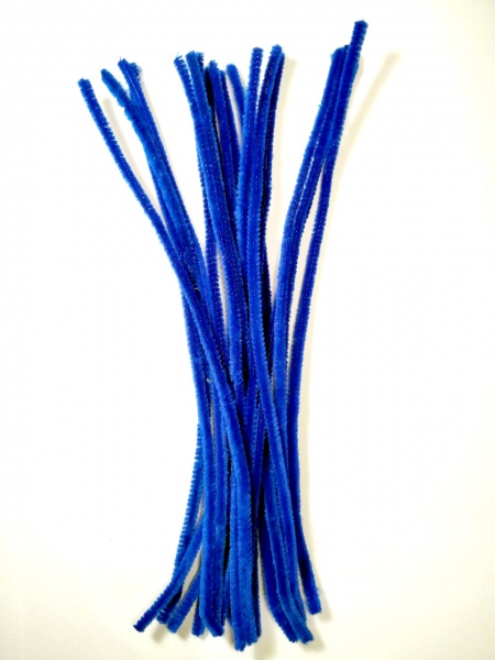 Декоративний елемент Мікс без люрекса синій колір 24 шт. Річ-Ленд