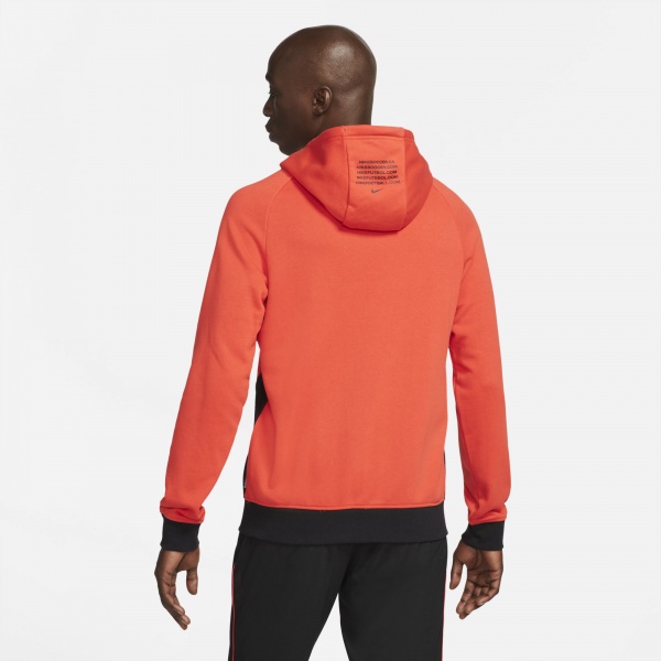 Джемпер Nike M NK FC PO HOODIE FZ DA5577-673 р. L червоний
