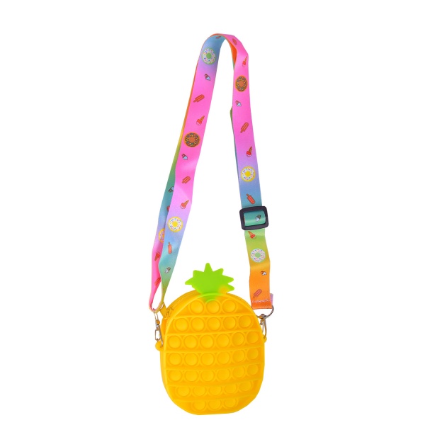 Аксесуар Сумочка силіконова Ананас (асортимент) C44418