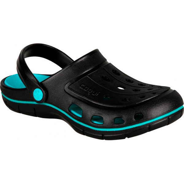 Сабо Coqui Jumper 6352 102035 р.38 черный с бирюзовым