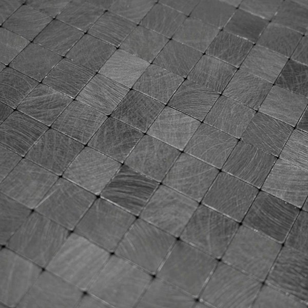 Декоративная панель EMERGO самоклеющая Квадратная Чорный Home Inspire 