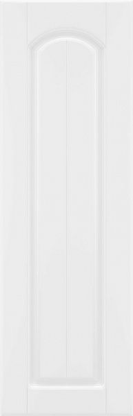 Фасад для кухні Грейд-Плюс Прованс білий гладкий №383 920x296 правий