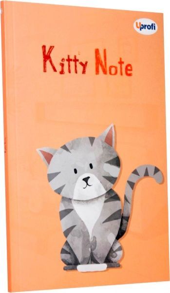 Блокнот Kitty note orange A5 Profiplan