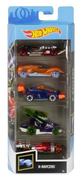Набір Hot Wheels автомобілів подарунковий 5 шт. в асортименті 1806