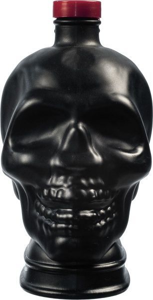 Графин для віскі Череп 1000 мл чорний GlassGo