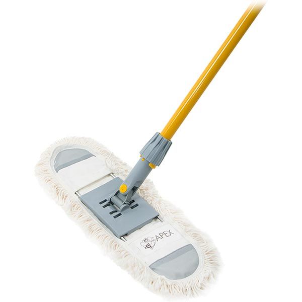 Швабра для пола Apex с телескопической ручкой Maxi Cotone 40 см 