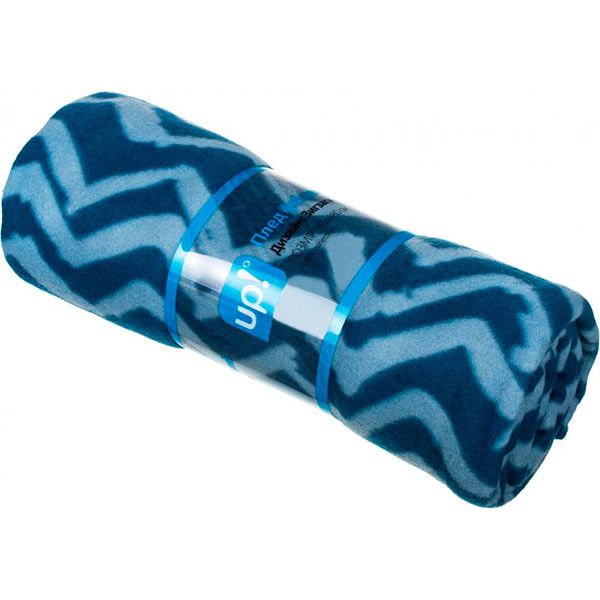 Плед флисовый Underprice Зигзаги 150x180 см