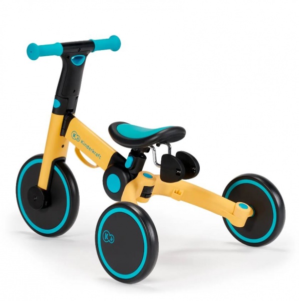 Велосипед детский Kinderkraft 3 в 1 4TRIKE Primrose Yellow желтый KR4TRI00YEL0000 