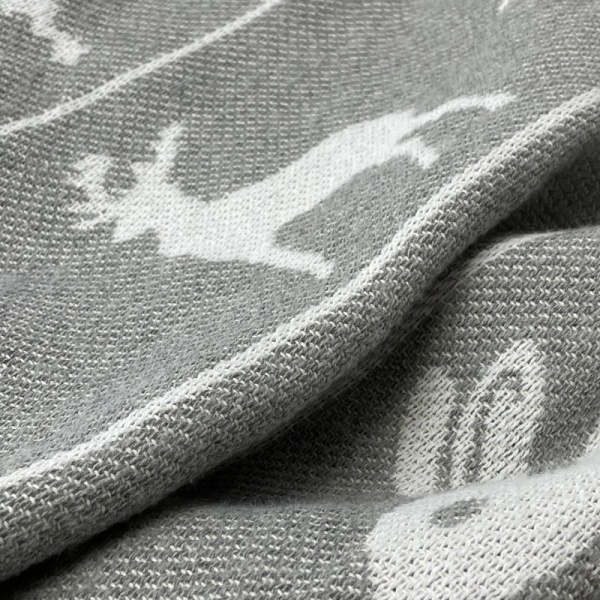 Плед Лісові Мотиви 140x200 см сірий SoundSleep