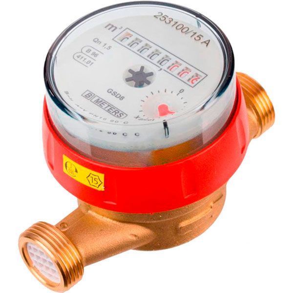 Счетчик горячей воды B-Meters короткая база GSD8 ½ 80 мм 53305