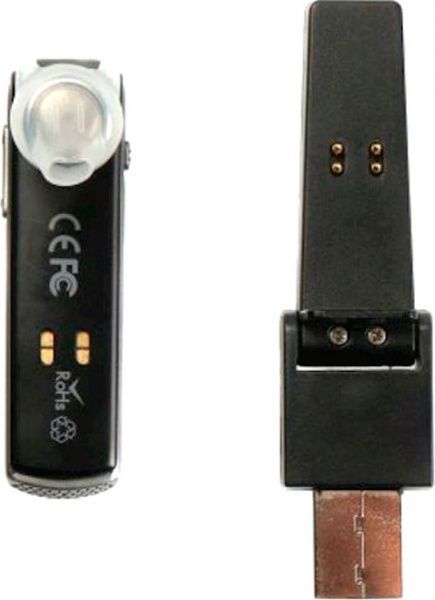 Bluetooth-гарнітура Firo (M100 Black) з зарядною док станцією від USB 