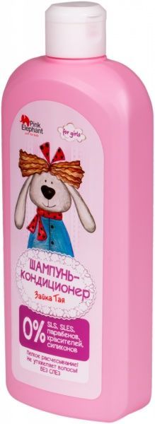 Шампунь-кондиционер Pink Elephant Зайка Тая 500 мл