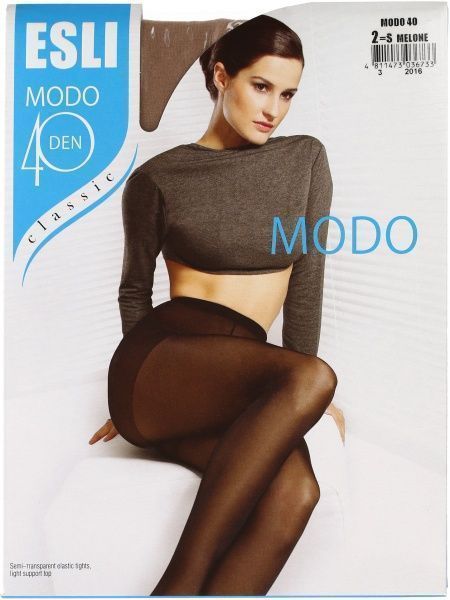 Колготки женские ESLI MODO 40 den melone р. 2 светло-бежевый 