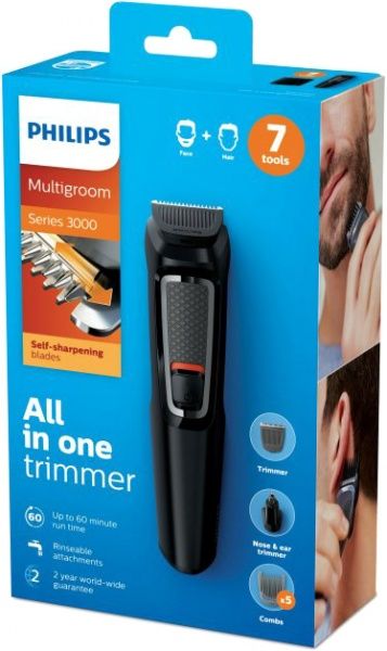 Триммер универсальный Philips Multigroom series 3000 Multigroom series 3000 7 в 1 MG3720/15