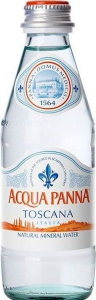 Вода минеральная Acqua Panna негазированная 0,25 л 
