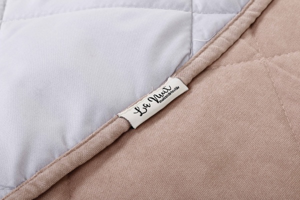 Покрывало Diamond ромб 240x260 см La Nuit крем 