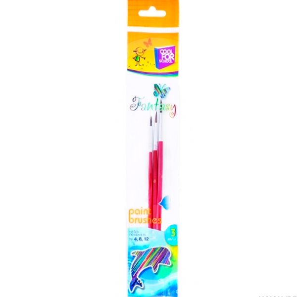 Набор кисточек  3 шт. пони CF60808 Cool For School