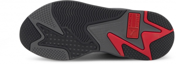 Кроссовки Puma RS-X? Twill AirMesh 36884502 р.UK 6,5 серо-черно-красный