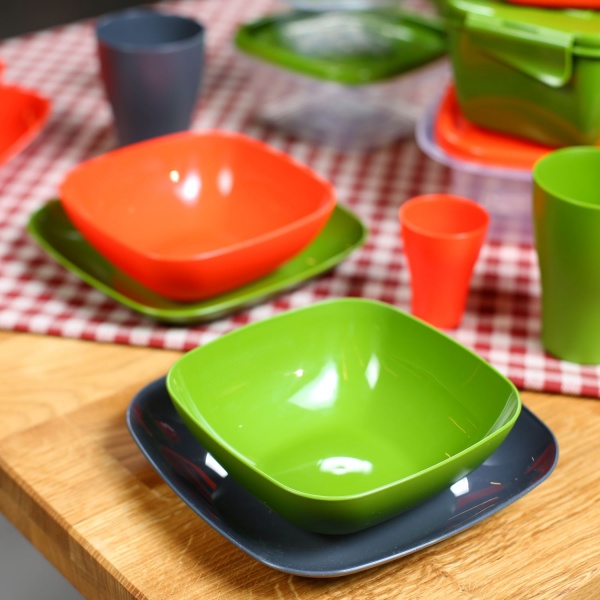 Тарілка 19 см граніт Алеана