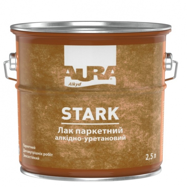 Лак паркетний Stark Aura® напівмат 2,5кг