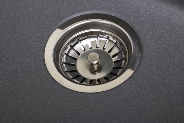 Мийка для кухні ScandiSPA Compact 615 сіра з сифоном 