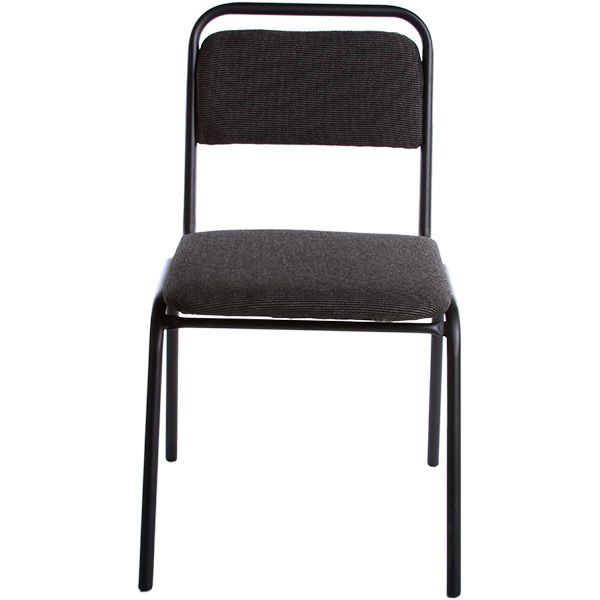 Стул Nowy Styl VISITOR BLACK (CH) C-26 черно-серый 