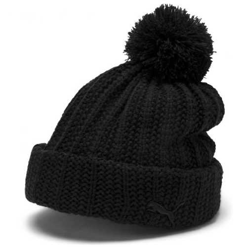 Шапка Puma SF LS Pom Pom Beanie 02238201 OS чорний