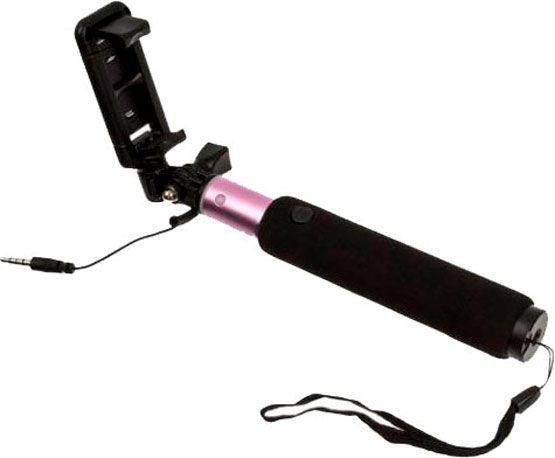 Селфі-монопод Remax RP-P5 pink аluminium mirow