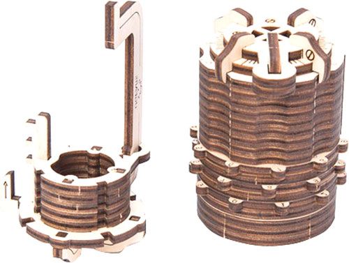 Конструктор Ukrainian Gears Кодовый замок 70020