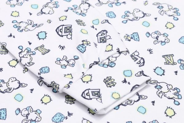 Пижама для мальчиков Фламинго р.140 синий 000-010 