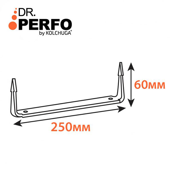 Скоба кровельная 250 мм