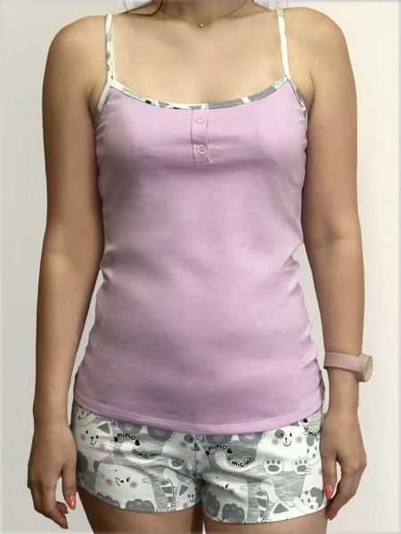 Пижама женская Roksana Cat 597/12223 р. L фиолетовый 