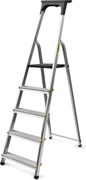 Драбина-стрем’янка Drabest PRO 5 з органайзером (ALD5-150) 