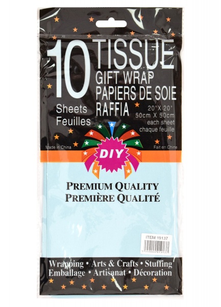 Бумага для упаковки тишью 191210 10 шт. 50x50 см 