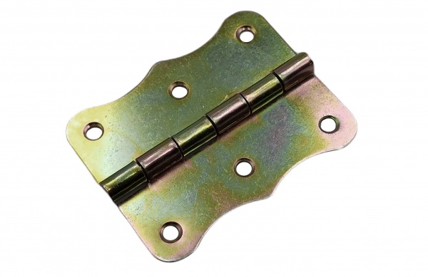 Петля Domax 80x63x1,5 мм желтый универсальная